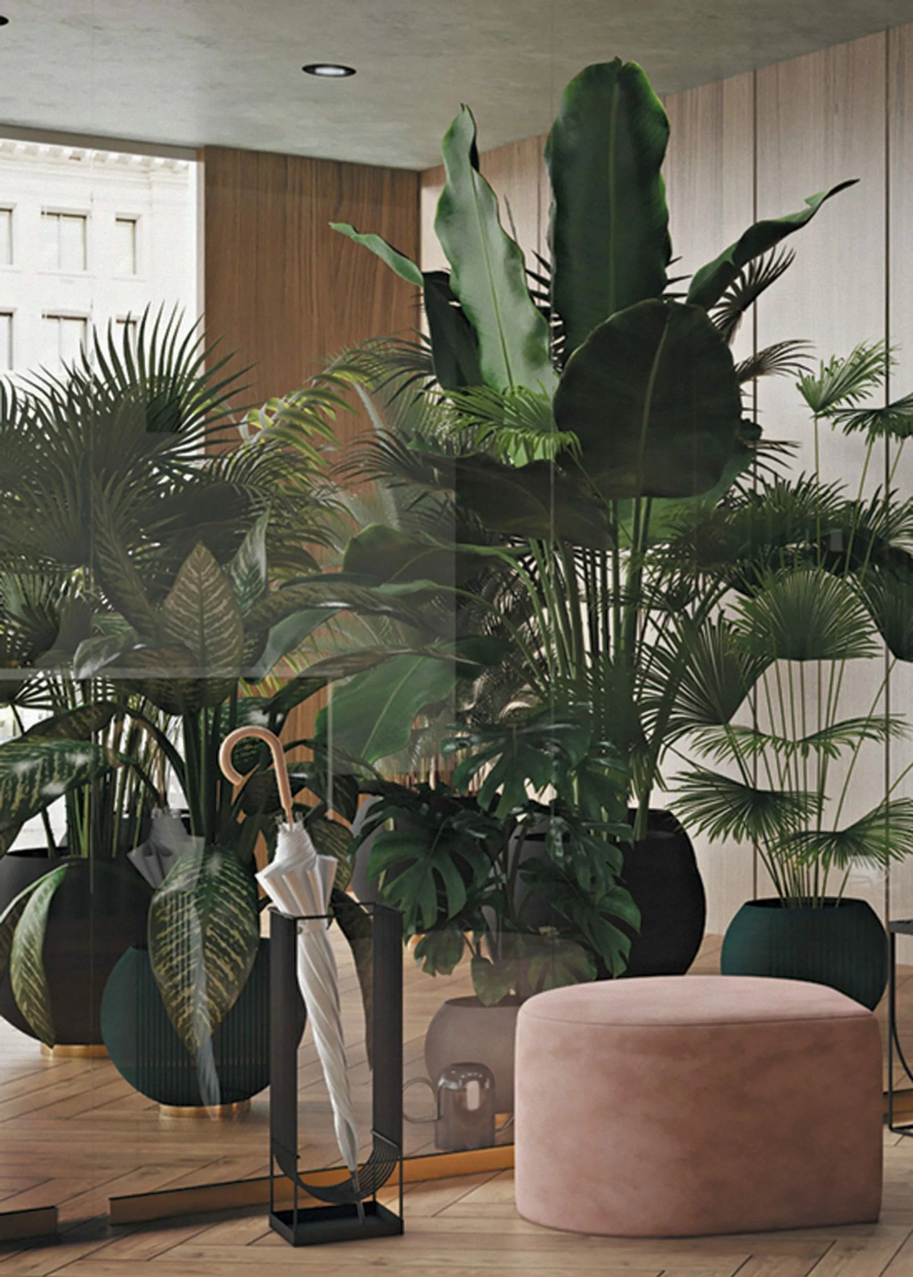 AYTM CURVA Umbrella Stand 6 AYTM CURVA Umbrella Stand - Billede 4