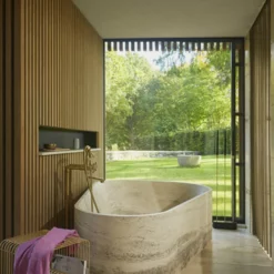 AYTM CURVA Stool And Shelf -Hallway Salg aytm skammel curva stool and shelf gold 6087659 scaled