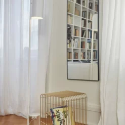 AYTM CURVA Stool And Shelf -Hallway Salg aytm skammel curva stool and shelf gold 6790737 scaled