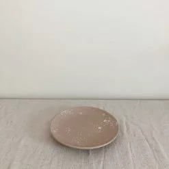 Burnt And Glazed Sandshell - Plate