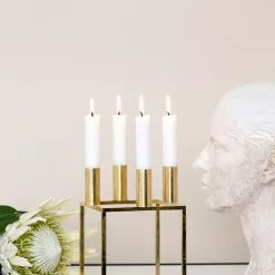 By Lassen Kubus 4 -Hallway Salg by lassen lysestage by lassen kubus 4 bruneret kobber 3557990 scaled