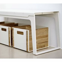 Cane-line Box Storage Box 15 Cane-line Box Storage Box -Hallway Salg cane line kasser cane line box opbevaringskasse teak m hvid 9369230 scaled