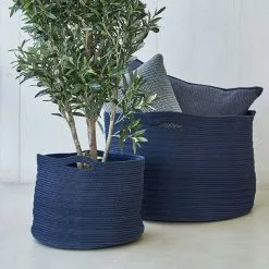 Cane-line Soft Basket -Hallway Salg cane line kurv cane line soft kurv blaa stor 196584 scaled