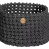 Cane-line Soft Rope Basket -Hallway Salg cane line kurv soft rope kurv moerk graa stor 1786535