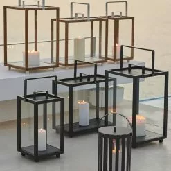 Cane-line Lighthouse Outdoor Lantern -Hallway Salg cane line lanterne lighthouse outdoor lantern teak stor 3913832 scaled