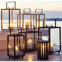 Cane-line Lighthouse Outdoor Lantern -Hallway Salg cane line lanterne lighthouse outdoor lantern teak stor 7325417 scaled