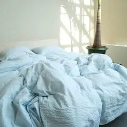 Crisp Sheets Purity Bedding -Hallway Salg crisp sheets sengesaet purity sengetoej sky blue 691390