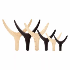 EKTA Handvaerk Nguni Head Wall Mount -Hallway Salg ekta handvaerk knager nguni head wall mount nature small 8392515 scaled
