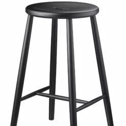 FDB Møbler / Furniture J27c Counter Stool 5 FDB Møbler / Furniture J27c Counter Stool -Hallway Salg fdb moebler furniture skammel j27c counter chair sort boeg malet vandbaseret 3599579 scaled