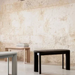 Ferm LIVING Bevel Bench -Hallway Salg ferm living baenk bevel bench black oiled oak 5928342 scaled