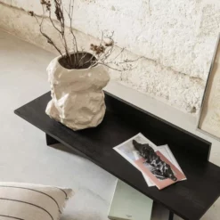 Ferm LIVING Oblique Bench -Hallway Salg ferm living baenk oblique bench black oiled oak 5311812 scaled