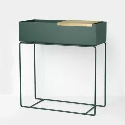 Ferm LIVING Brass Tray For Plant Box -Hallway Salg ferm living bakke brass tray for plant box brass 5754105 scaled