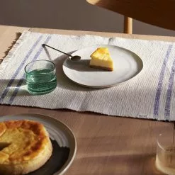 Ferm LIVING Savor Placemat -Hallway Salg ferm living bordskaaner savor placemat off white blue 2624805 scaled