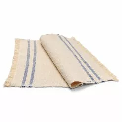 Ferm LIVING Savor Placemat -Hallway Salg ferm living bordskaaner savor placemat off white blue 262947 scaled