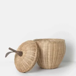Ferm LIVING Apple Braided Storage -Hallway Salg ferm living kurv ferm living apple braided storage large 832817 scaled