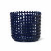 Ferm LIVING Ceramic Basket -Hallway Salg ferm living kurv keramisk kurv large blue 7421509 scaled