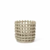 Ferm LIVING Ceramic Basket -Hallway Salg ferm living kurv keramisk kurv small cashmere 7556001 scaled