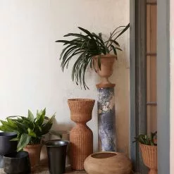 Ferm LIVING Dodu Pot -Hallway Salg ferm living potte ferm living dodu pot brown tall 3849715 scaled