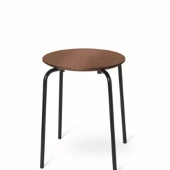 Ferm LIVING Herman Stool -Hallway Salg ferm living skammel herman walnut 4573888.png scaled