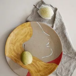 Ferm LIVING Ceramic Platter -Hallway Salg ferm living skulptur ferm living ceramic platter dayo 708491 scaled
