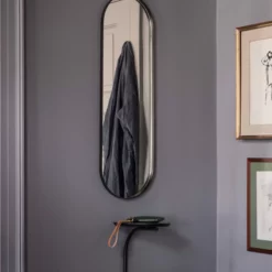 Ferm LIVING Poise Oval Mirror -Hallway Salg ferm living spejl ferm living poise oval mirror sort 3736322 scaled