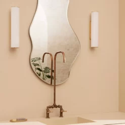 Ferm LIVING Pond Mirror - Brass Edge 10 Ferm LIVING Pond Mirror - Brass Edge -Hallway Salg ferm living spejl ferm living pond mirror large 9180741 scaled