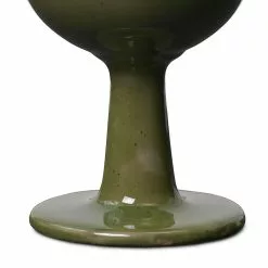 Ferm LIVING Floccula Wine Glass -Hallway Salg ferm living vinglas floccula wine glass dark green 8048044 scaled