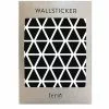 Ferm LIVING Mini Triangles Wallsticker -Hallway Salg ferm living wallstickers mini triangles wallsticker sort 8771354 scaled