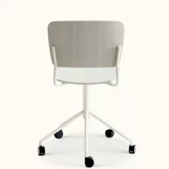 Fogia Mono Chair W. Swivel -Hallway Salg fogia stol mono chair w swivel seat pearl white stained oak 605214 scaled