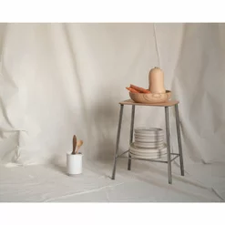 Frama Adam Stool H50 -Hallway Salg frama skammel adam stool h50 leather raw steel 9432255 scaled