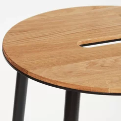 Frama Adam Stool R031 -Hallway Salg frama skammel adam stool r031 round oak black h76 5892694 scaled