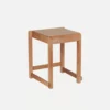 Frama Low Stool 01 -Hallway Salg frama skammel low stool 01 warm brown wood 7347276 scaled