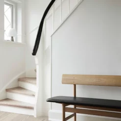 Fredericia Furniture Mogensen 3171 Bench By Børge Mogensen -Hallway Salg fredericia furniture baenk mogensen 3171 bench by boerge mogensen smoked oak primo 88 black 1092016 scaled