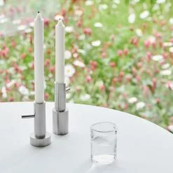 Fritz Hansen Candleholder Single #1 & #2 -Hallway Salg fritz hansen lysestage fritz hansen candleholder single 1 2 stainless steel no 2 4272193