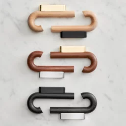 GEJST Hook Mini -Hallway Salg gejst knager hook mini knage walnut chrome 400551