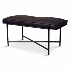 HANDVÄRK Piano Bench By Emil Thorup -Hallway Salg handvaerk baenk handvaerk piano bench af emil thorup black black leather 3647361 scaled