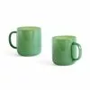 Hay Borosilicate Mug - 2 Pcs -Hallway Salg hay kop borosilicate mug 2 pcs jade green 6541795 scaled