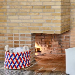 Hay Bead Basket -Hallway Salg hay kurv bead basket red basket weave w handles 3176891 scaled