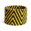 Hay Bead Basket -Hallway Salg hay kurv bead basket yellow chevron 6873580