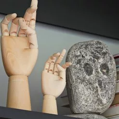 Hay Wooden Hand -Hallway Salg hay skulptur wooden hand large 4161386 scaled