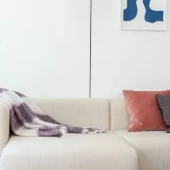 Hay Mohair Blanket -Hallway Salg hay taeppe mohair blanket red 1530144 scaled