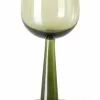 HKliving The Emeralds Wine Glass -Hallway Salg hk living glas the emeralds wine glass olive green tall 3811664.png scaled