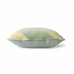 HKliving Striped Velvet Cushion -Hallway Salg hk living pude striped velvet cushion mint green 6140323