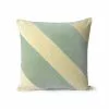 HKliving Striped Velvet Cushion -Hallway Salg hk living pude striped velvet cushion mint green 6882561