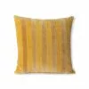 HKliving Striped Velvet Cushion -Hallway Salg hk living pude striped velvet cushion ochre gold 1324032