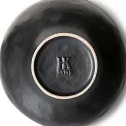 HKliving Bold & Basic Ceramics Bowl -Hallway Salg hk living skaal bold basic ceramics bowl black large 1510132.png scaled