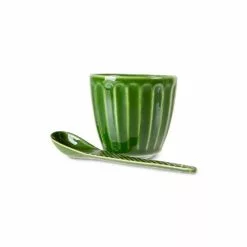 HKliving The Emeralds Ceramic Spoon Textured -Hallway Salg hk living skeer the emeralds ceramic spoon textured green 4794936.png scaled