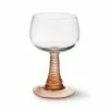 HKliving Swirl Wine Glass High