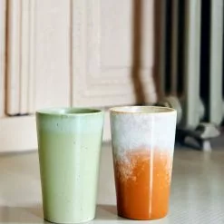 HKliving 70s Tea Mugs, Capella (Set Of 2) -Hallway Salg hkliving kop 70s ristretto mugs calypso set of 4 62b9767b5f794 multicolour 9334263 scaled