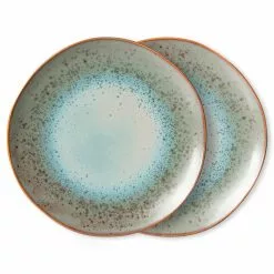 HKliving 70s Dinner Plates (Set Of 2)